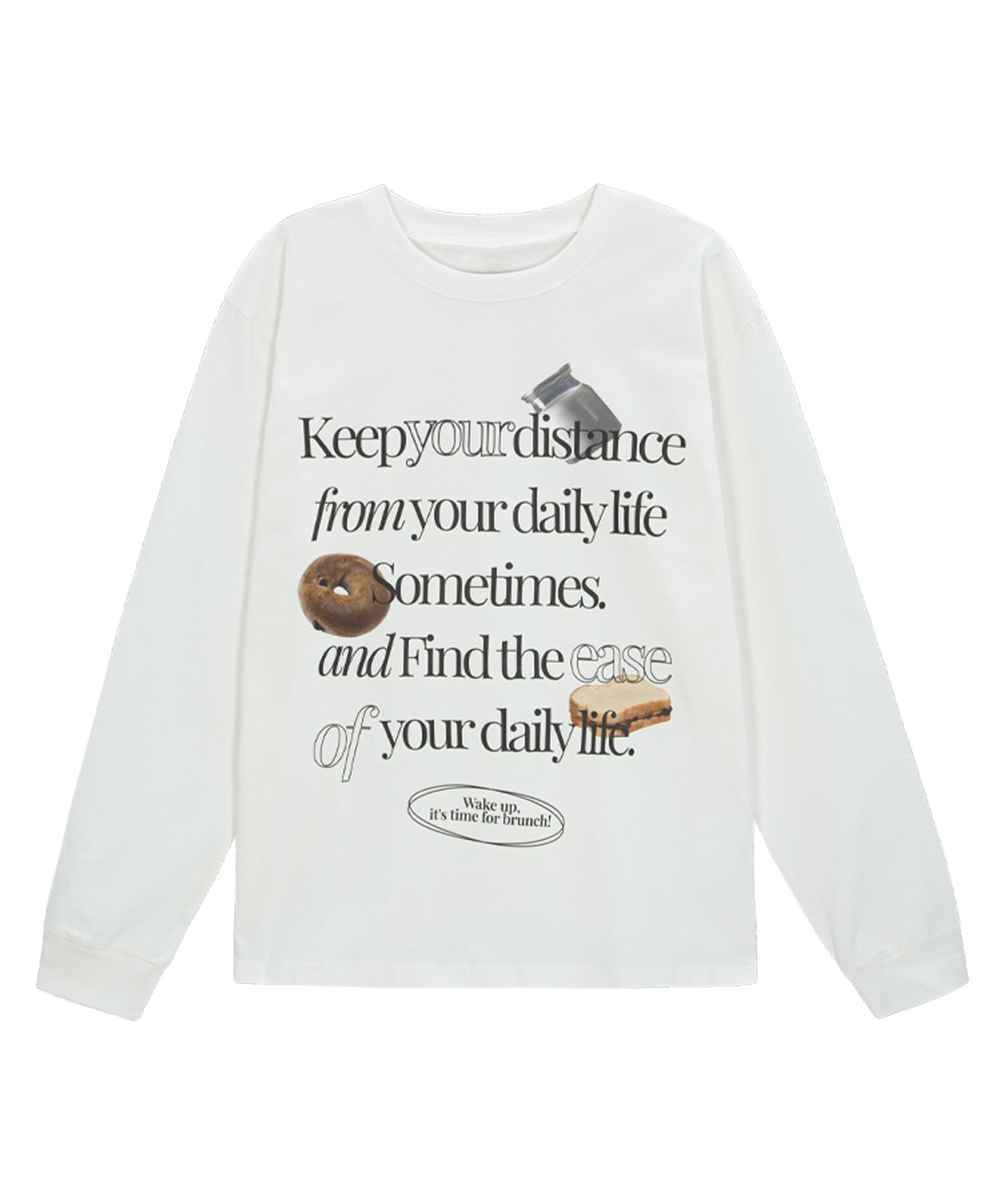 Divine Distance Bread Long Sleeve [White Ivory] L