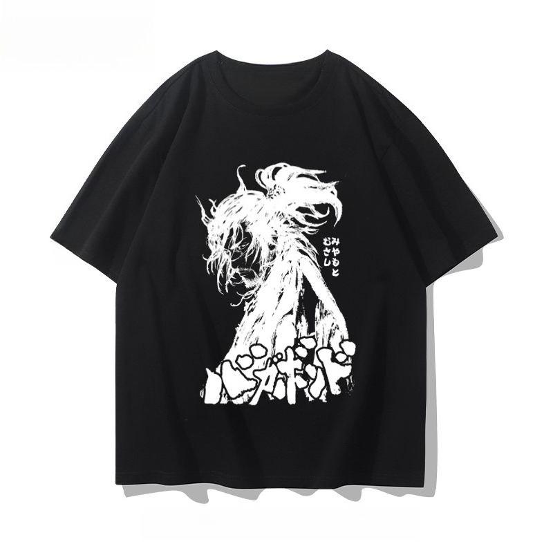

2025 Autumn and Winter New Men s and Women s Retro Knight Print T-shirt Pure Cotton Round Neck Comfortable High-quality T-shirt 4XL