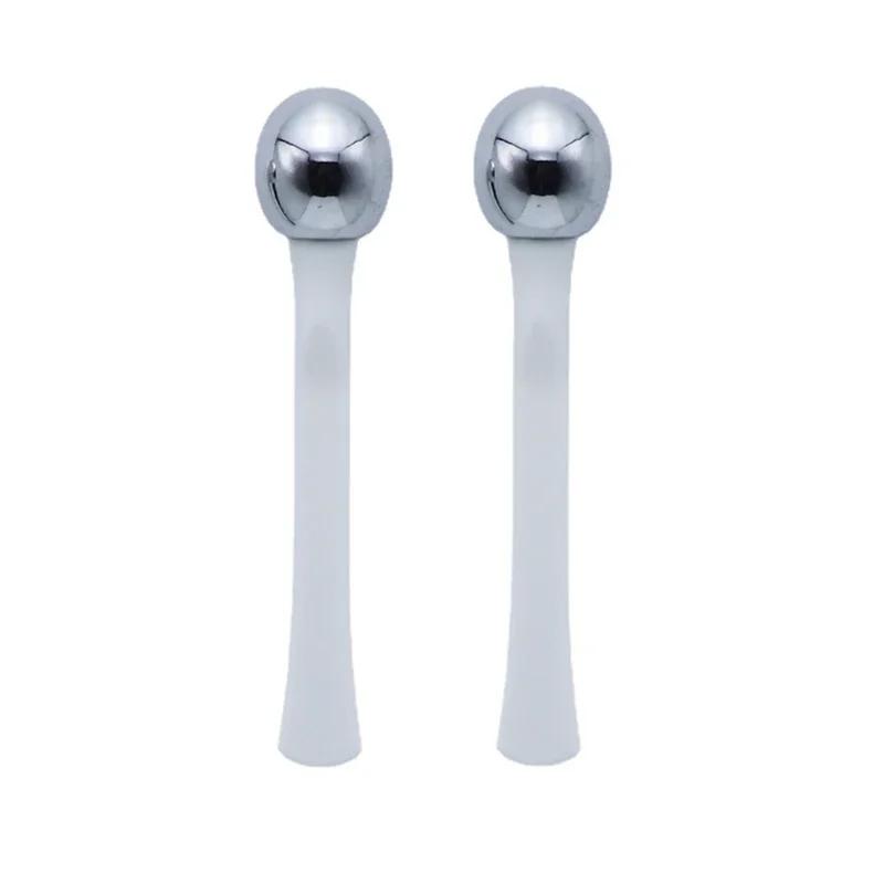Eye Massage Roller Eye Cream Stick Applicator Cosmetic Spatula Anti Wrinkle Dark Circles Facial Spoon Gold Alloy Face Massager