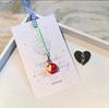 1Pc Cute Love Apple Keychain Apple Core Mobile Phone Rope Pendant Car Keyring U Disk Backpack Charms Bag Decor Send Bestie Gift