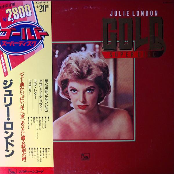 

LP Record JULIE LONDON - Gold Superdisc K28P9121 LIBERTY 1980 Japan Jazz Used
