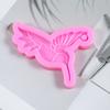 Hummingbird Keychain Silicone Mold Keychain Charms Epoxy Resin Casting Molds for w/  Hole for DIY Crafts Jewelry Making