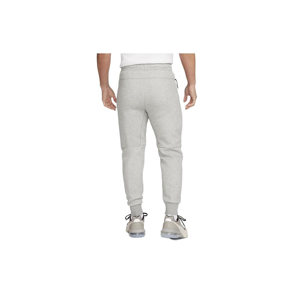 Nike Solid Mid-Rise Drawstring Jogger Knit Pants Men Bottoms Grey FB8003-063