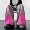 Herren Trendige Loose Fit Graffiti Jeans - Herbst Streetstyle Weitbeinige Hose