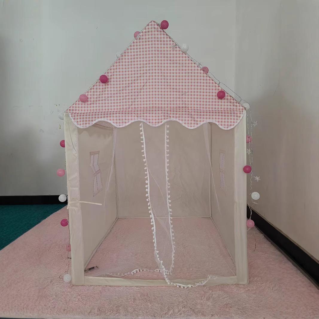 Children s Expandable Indoor/Outdoor Play Tent - Princess & Adventure House Ball Light