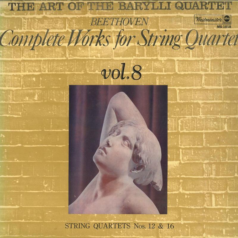 

LP Record - The Art of the Barili Quartet / Bee MS1018 WESTMINSTER Japan Classical Used