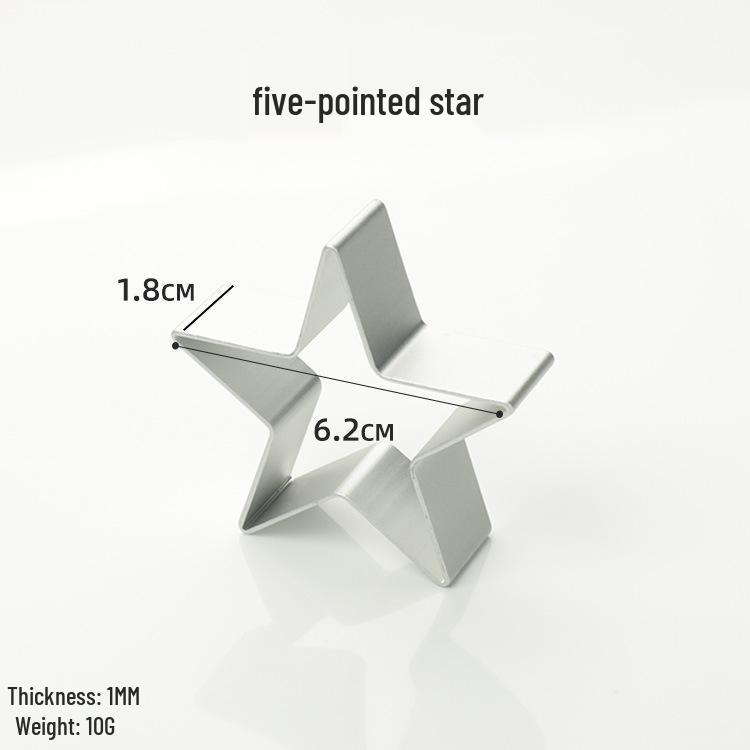 Keksform aus Aluminiumlegierung: Ananaskuchen, Weihnachten, & Ostern Ausstechform Backwerkzeug