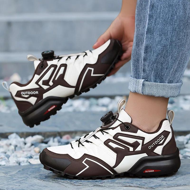 Men's outdoor hiking shoes, hiking straps, outdoor mountain biking shoes, flat shoes, sports outdoor jogging shoes, breathable