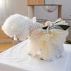 Miss Coco Cute Princess Fluffy Yarn Wedding Dress Skirt for Dogs and Cats