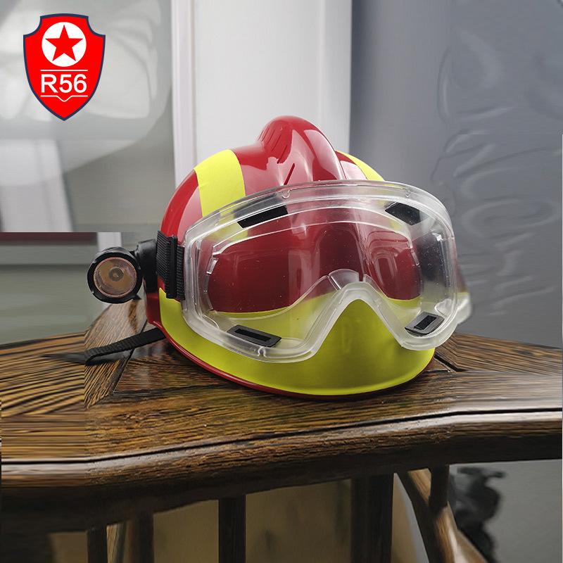 F2 Emergency Safety Helmet with Goggles for Earthquake, Fire, and Disaster Relief