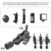 1/4inch Male to Female Threaded Ball Head Threaded Screw Adapter Double Head for DSLR Camera Microphones Attachment