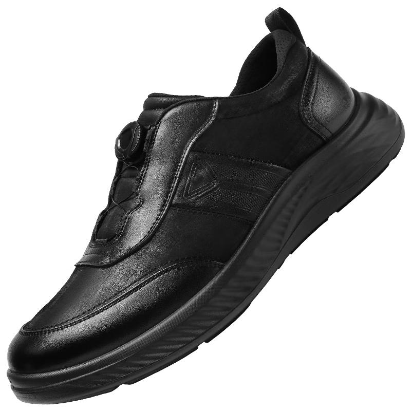Qiangren Men s Slip-on Casual Leather Shoes JDA87575 45
