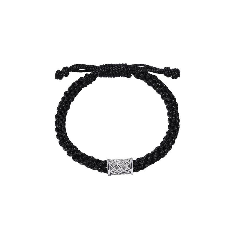 Vintage Minimalist Ins Style Woven Braided Bracelet For Men
