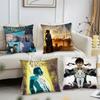 Die L-Legende von K-Korra Animations-Kissenbezug Quadratisches Kissen Schlafzimmer Sofa Freizeit Komfortkissen Auto Wohnzimmer Heimdekoration