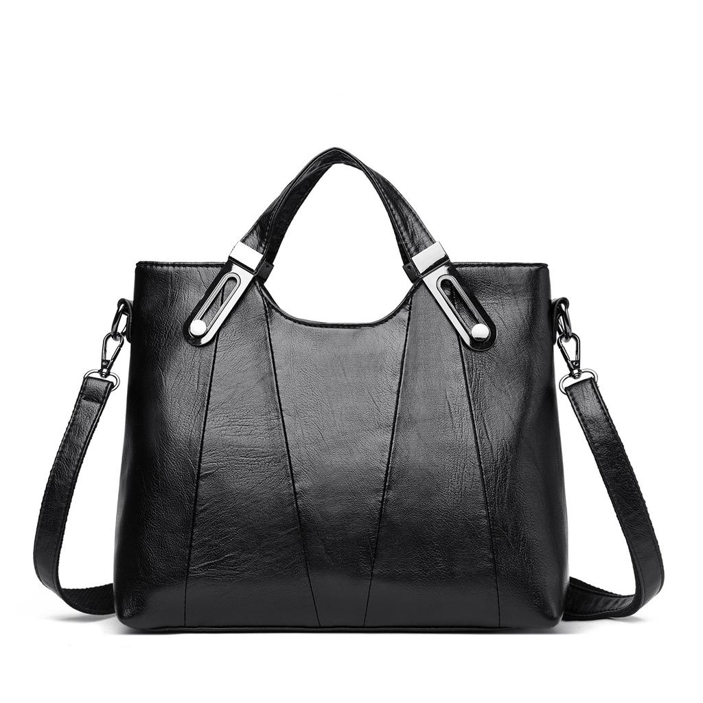 Handbag Fashion Handbag Women's Large Capacity Shoulder Sling Bag Middle-aged Mom