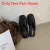 Pack Head Womens Summer Slipon Mules With Pu Upper And Rubber Sole For Comfortable Daily Wear