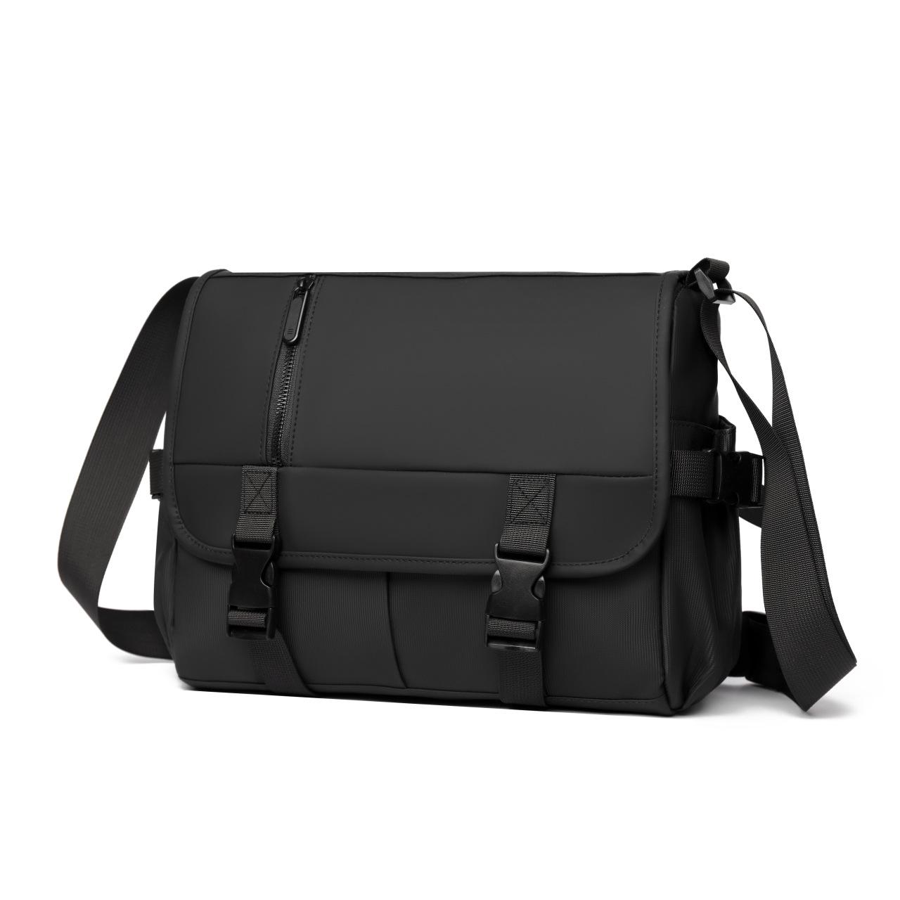 

Мужской вместительный многослойный противоугонный кроссбоди и рюкзак для бизнеса, путешествий и поездок на работу Direct Sale High Quality Low Price чёрный