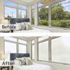 Pure Matte Window Film Privacy UV Blocking Heat Control Frosted Decals Self Adhesive Opaque Decorative Glass Sticker for Home