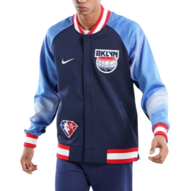 Nike Nba Brooklyn Nets Showtime Mixtape Edition Dri FIT Jacket DB2437-419