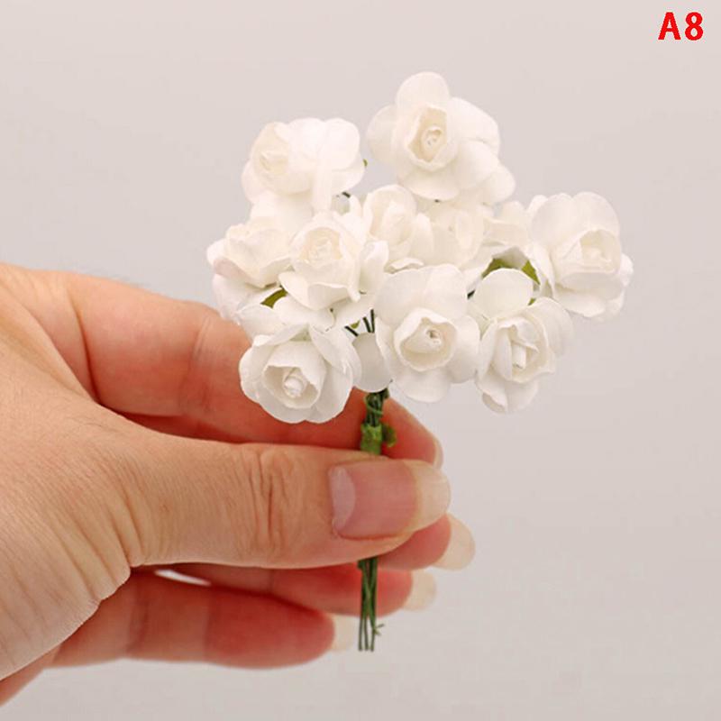 1:12 Dollhouse Miniature Jasmine Flower Vase Glass Dried Flower Vase Flower Arrangement Pot Doll Home Simulation Potted Plants