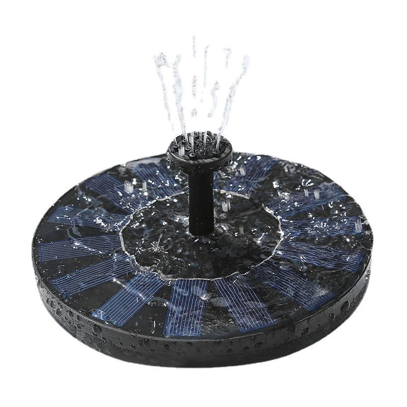 High-Power Solar Floating Pond Fountain for Oxygenation