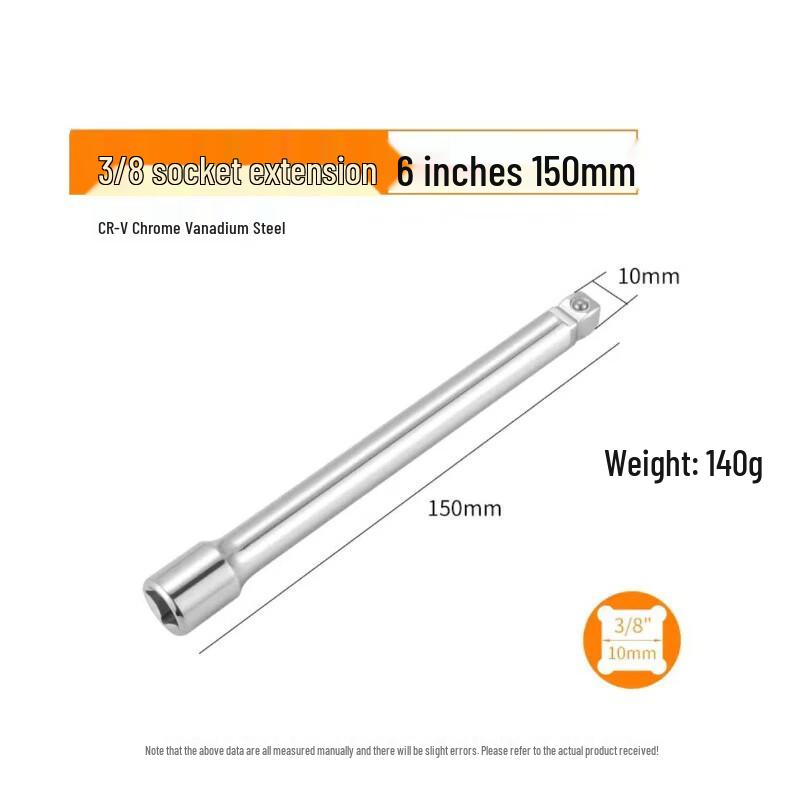 SMVP 3/8-inch Drive Socket Extension Bar CN plug (adapter included)