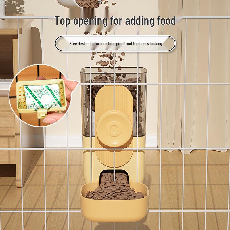 Automatic Hanging Water Dispenser & Feeder for Cats and Small Pets