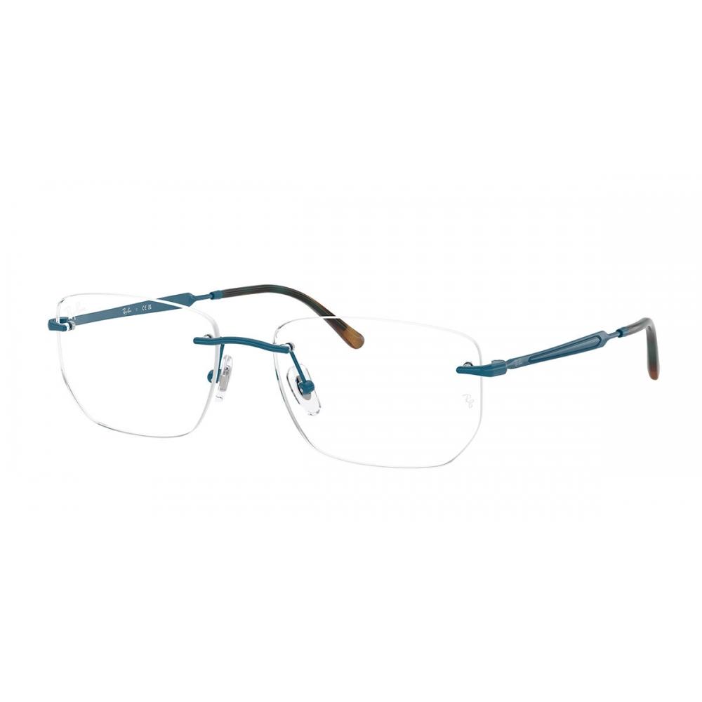 

Ray Ban Unisex Rx3768v 3203 Eyeglasses Blue/56-17-145