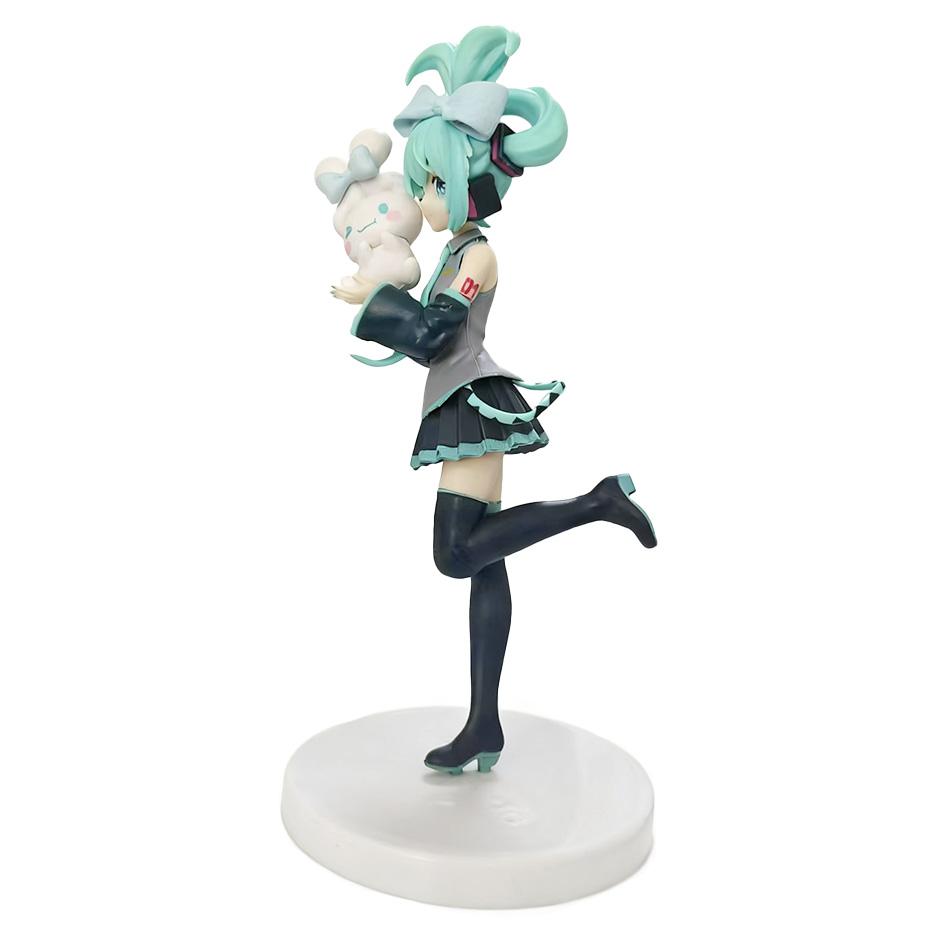 21CM Hot Anime Hatsune Miku Cinnamoroll Figure Peripheral Collectible Models Decorative Decorations Christmas X Kids Gift Articulated Scale Poseable