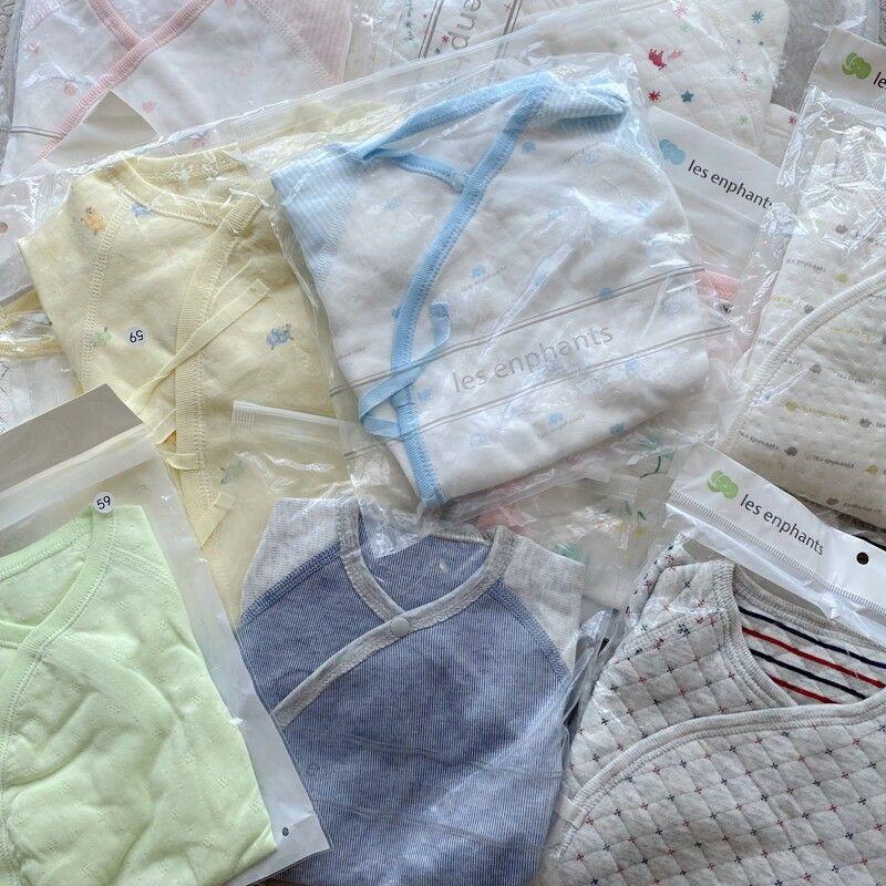 Sample Clothing Special Sale: Liyingfang Genuine Products from the Store, Newborn Infant Tie-Up Romper Jumpsuit for 0-12 Months