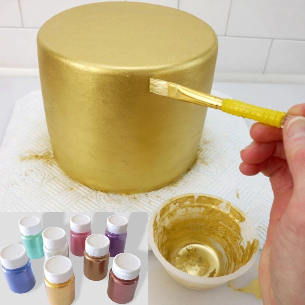 Fondant 15g Flash Food Macaron Essbarer Backfarbe Staub Farbstoffe Kuchenpulver Dekor Pulver