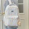 Schoolbag cute cartoon schoolbag junior high school girls high value ins large capacity simple lightweight backpack primary school backpack