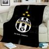 Coperte Plaid con Stemma Squadra di Calcio Coperte Morbide in Flanella per Divano Letto Regali per Uomini Donne Coperta da Picnic Regali di Natale