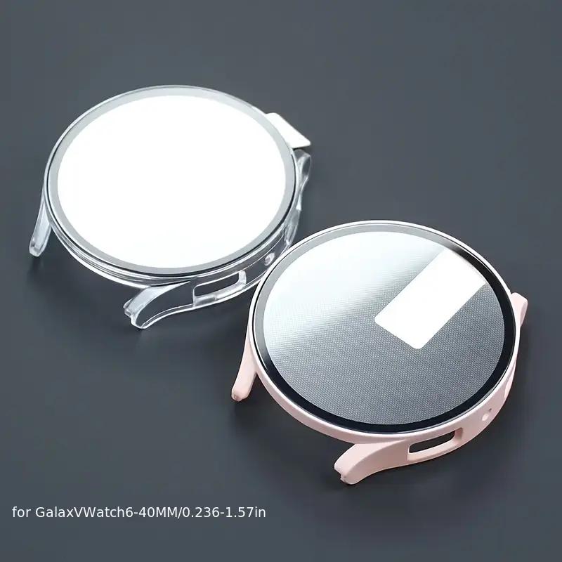 PC Case+Tempered Glass for Samsung Galaxy Watch 7/6/5/4 cover 44mm 40mm Full bumper screen protector Galaxy watch FE Accessories