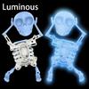 with Music Dancing and Swinging 3D Skull Toy with Lights Wind Up Skeletons New Dancing Skeleton