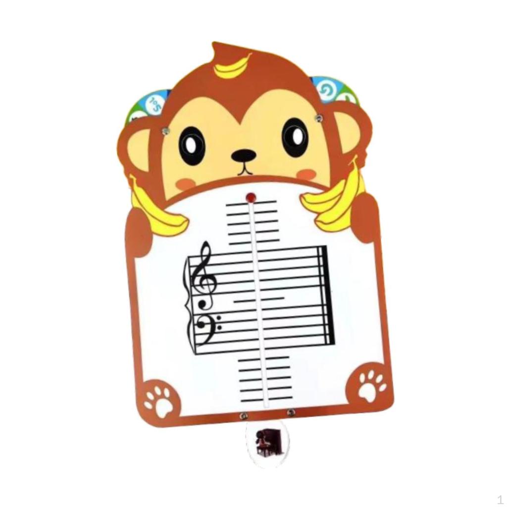 Müzik Öğrenmek için Müzik Notasyon Tahtası, Taşınabilir Beş Çizgili Nota Aracı Öğrenciler