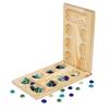 Mancala Board Game - Fun Classic Table Game with Wooden Board for Adults & Kids