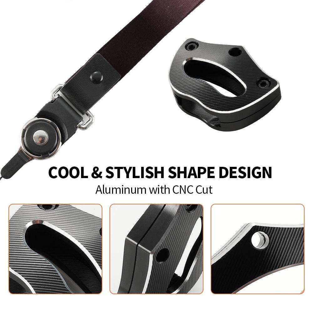 Aluminum Key Cover with Lanyard For Can-Am Spyder RS RTS RT ST STS F3 2014-2023
