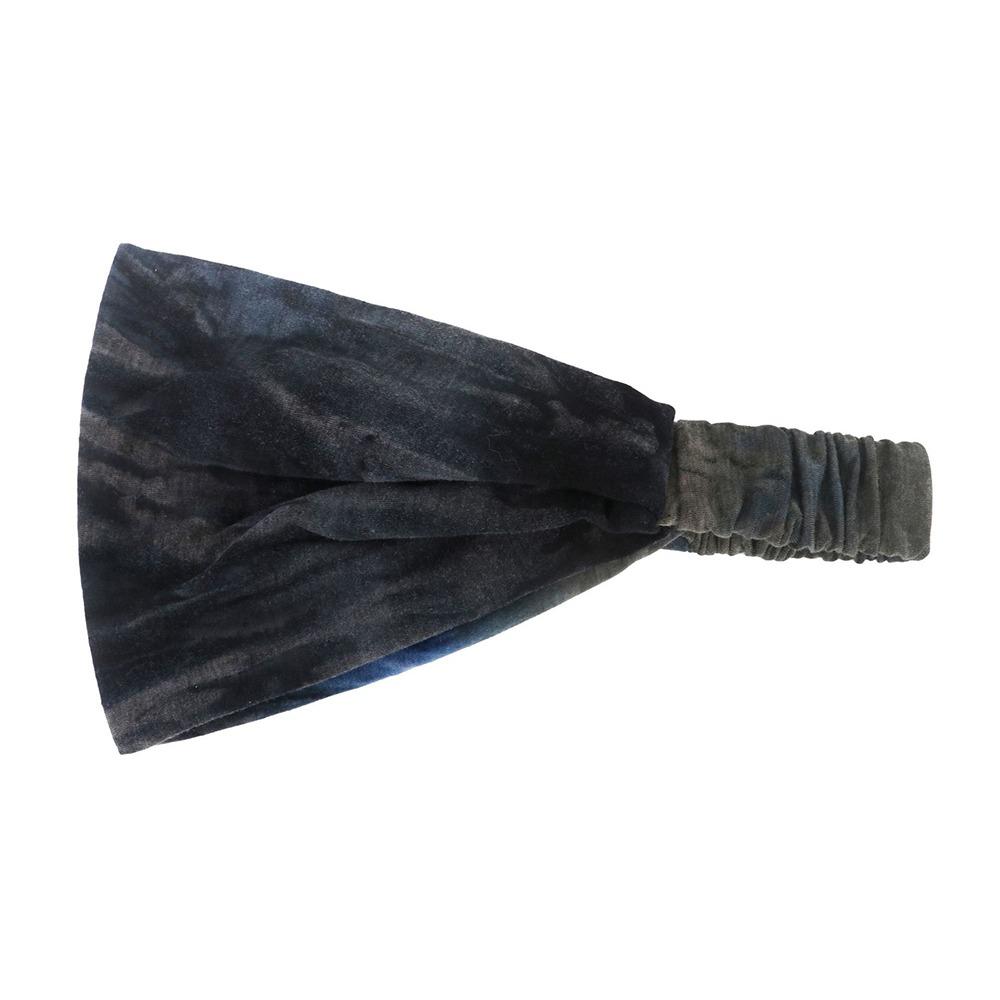Cotton Yoga Headband Face Washing Fitness Elastic Headband Simple Tie Dye Headbands Girls