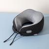 U-Shaped Memory Foam Travel Neck Pillow - Portable Support for Car, Plane & Rail