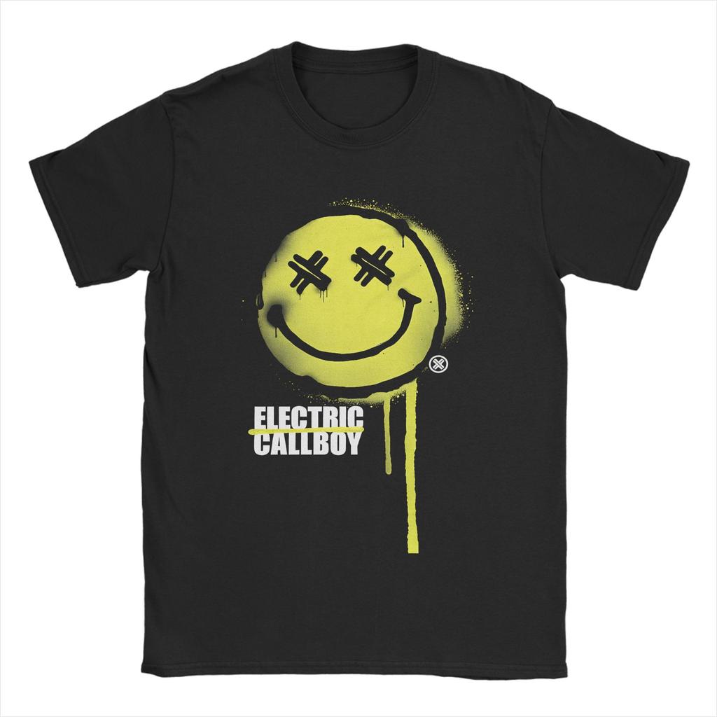 Men Women Graphic Printing Electric Callboy   Tee T Shirt 100% Cotton  T-shirts Clothes