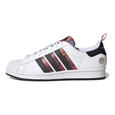 Superstar Nouvel An Chinois - Année du Bœuf Baskets Unisexe Blanches Blanc Nuage Noir Core Écarlate Q47184