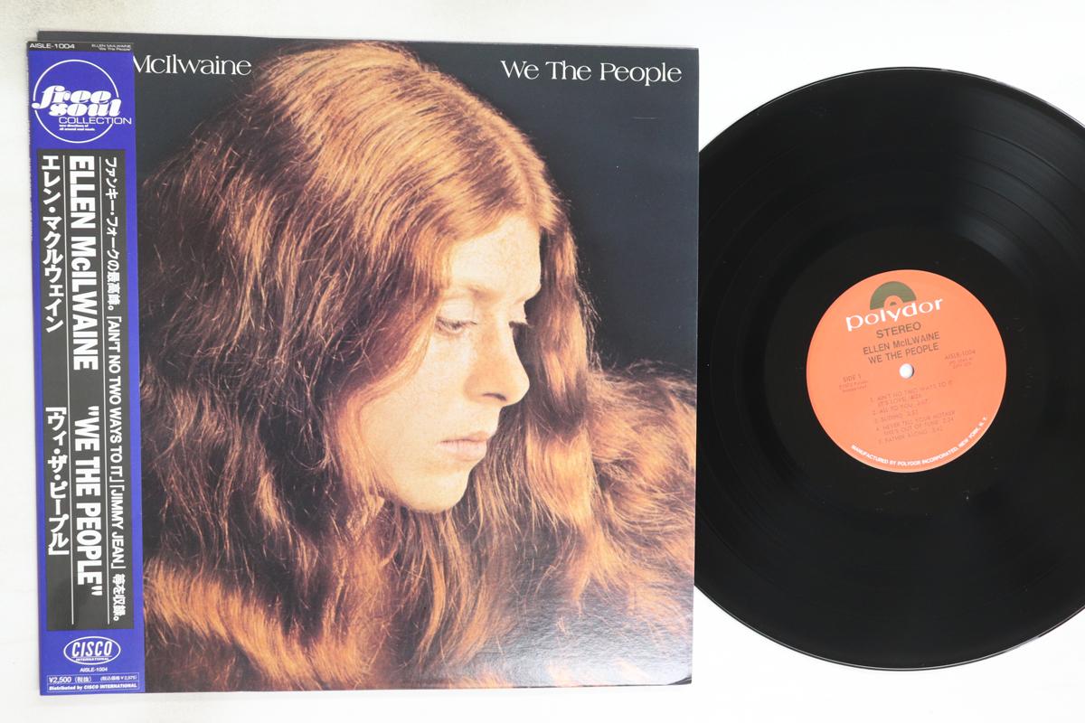 

LP Record ELLEN MCILWAINE - We The People AISLE1004 POLYDOR 1995 Japan Obi Rock Used