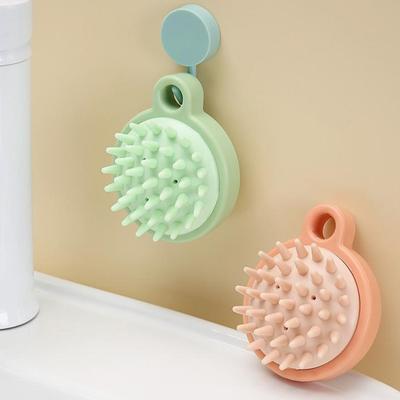 Shampoo de silicone para couro cabeludo, massageador de cabelo, shampoo, pente de massagem, escova de massagem para banho, massageador de couro cabeludo, escova de chuveiro para cabelo, pente, ferramenta de cuidados