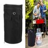 Gas   Cover 600D Oxford Fabric Black Waterproofing Breathable Gas Cylinder Storage   for Camping Outdoor Grill