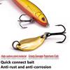 Triple Strength High Carbon Steel Barbed Treble Hooks with Mitsubishi Angle - 3X Strengthened for Angling.