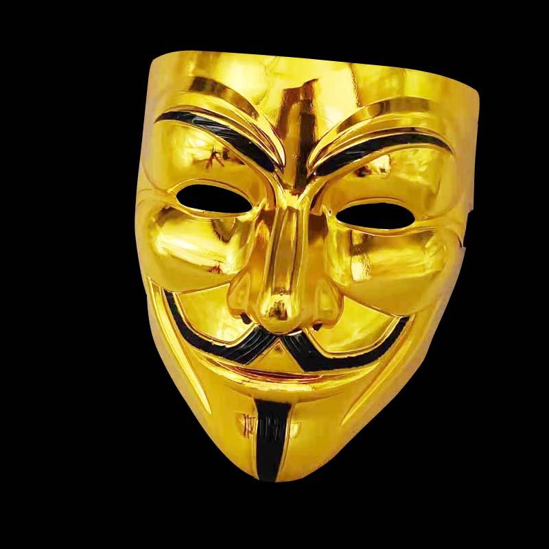 V for Vendetta Full Face Men's Halloween Ghost Mask