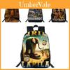 Backpack With Printed Cartoon Design For School Students