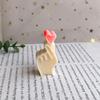 3D Mini Heart Gesture Candle Silicone Mold Diy Geometry Candle Maker Chocolate Plaster Handmade Soap Resin Mold Home Decoration