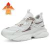 Men's 6.8CM Lift Sports Shoes - Shock-Absorbing, Breathable, Thick Sole, Versatile Dad Shoes for Autumn